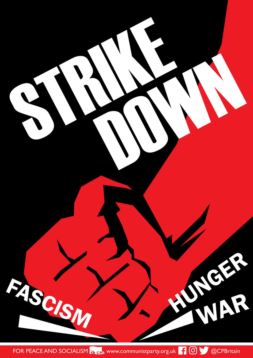 Against austerity and fascism, strike down hunger nd war