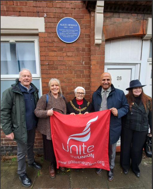 Commemoration of Coventry’s First Woman Mayor.