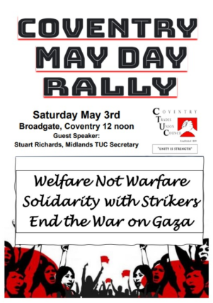 Coventry May Day Rally