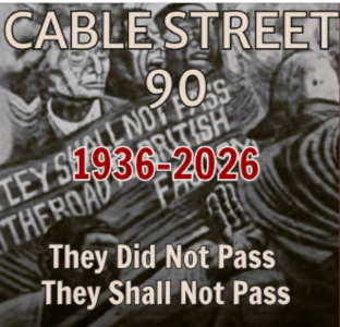 Cable Street 90 - Alex Gordon speech